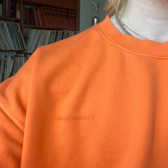 Outdoor Voices (OV) Orange Nimbus Crewneck - Picture 7 of 7